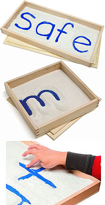 Letter and Word Formation Sand Trays