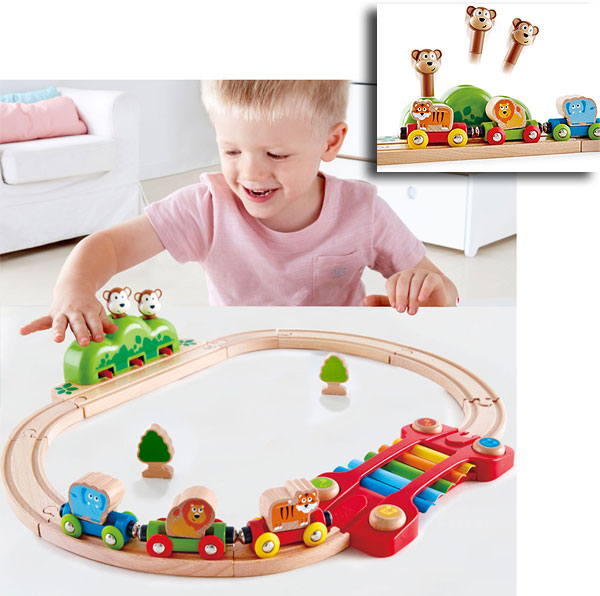 Music and Monkey Pop-Up Railway