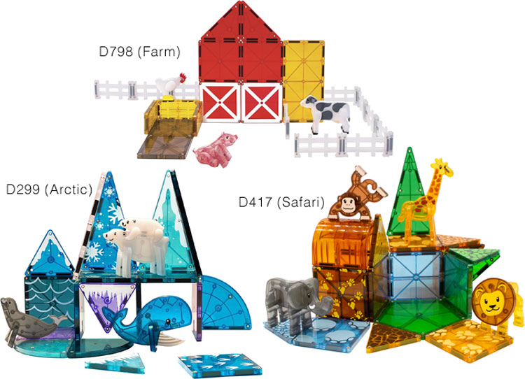 MagnaTiles® Add-On Animal Sets