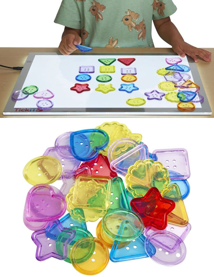 <font color=red>NEW! </font> See-Through Big Buttons