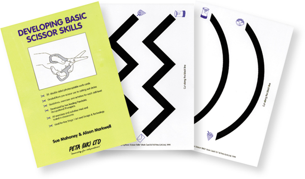 ''Developing Basic Scissors Skills'' Reproducible Work Cards