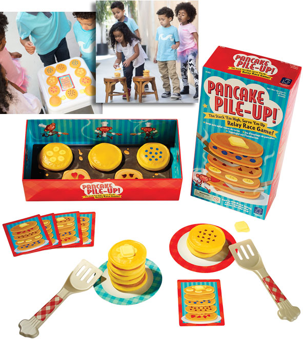 Pancake Pile-Up! Relay Game