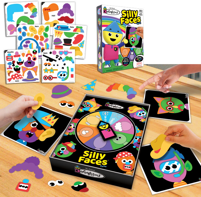 Colorforms® Silly Faces Game