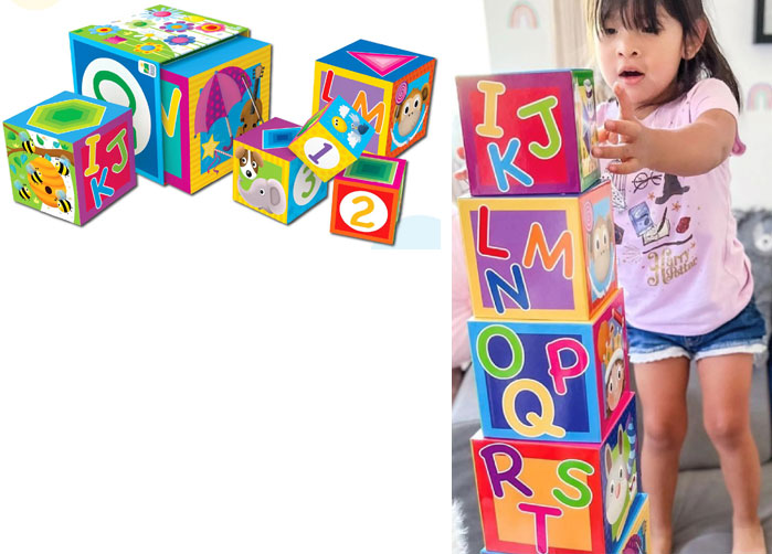 <font color=red>NEW!  </font> Stacking Cubes