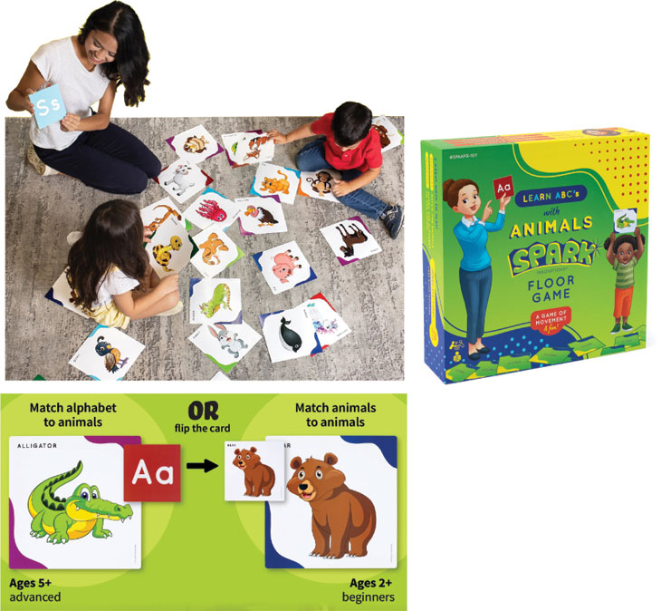 Animal ABC Floor Game