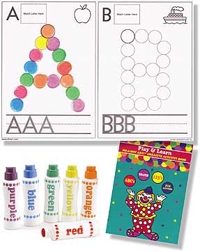 Do-A-Dot Play and Learn ABC
