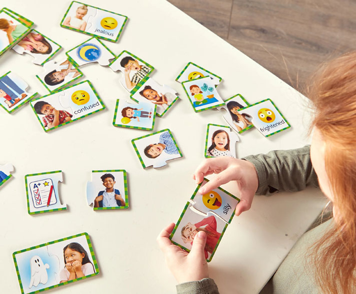Feelings & Emotions Puzzle Cards