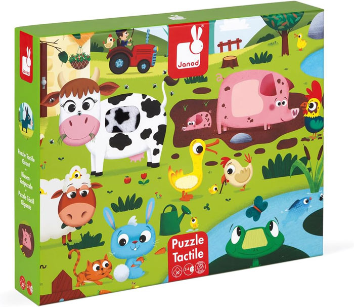 Tactile Farm Puzzle