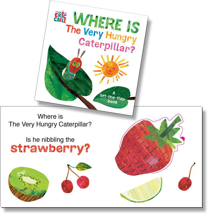 <font color=red>NEW! </font> Where Is The Very Hungry Caterpillar? Lift-the-Flap Book