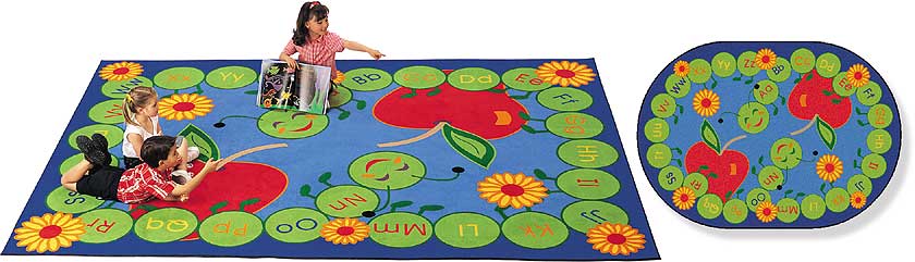 ABC Caterpillar Rug