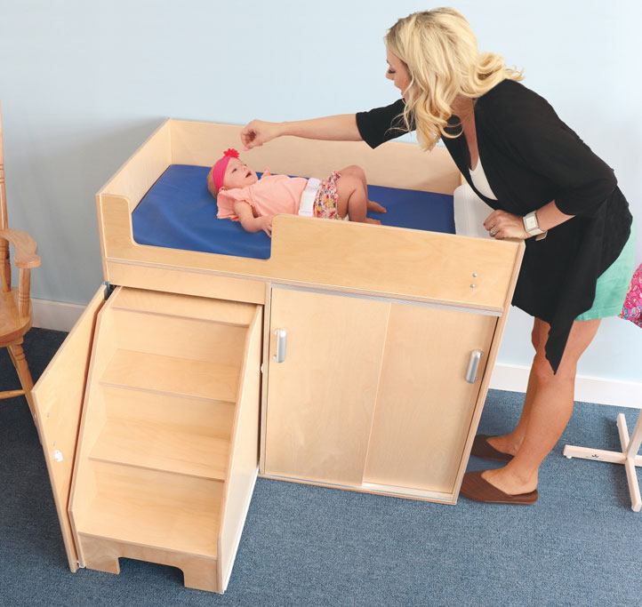 Step Up Toddler Changing Cabinet