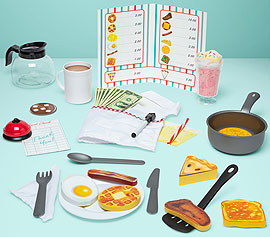 <font color=red>NEW!  </font> Star Diner Restaurant Play Set