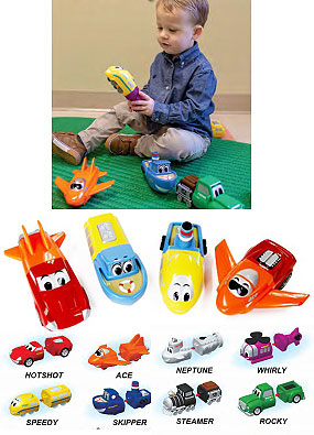 Junior Magnetic Mix or Match Vehicles