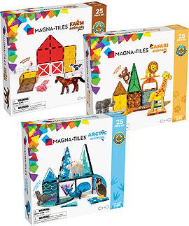 <font color=red>NEW!  </font> Magna-Tiles® Add-On Animal Sets