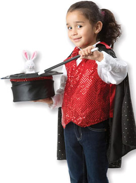 Magician Costume Role Play Set