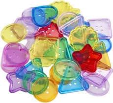 <font color=red>NEW!  </font> See-Through Big Buttons