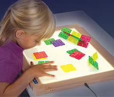 Wooden-Frame Light Tablet