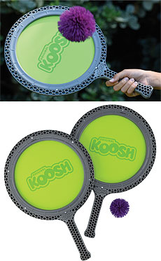 <font color=red>NEW!  </font> Koosh® Double Paddle Play Set