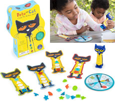 <font color=red>NEW!  </font> Pete the Cat I Love My Buttons Game