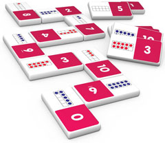 Ten Frame Dominoes