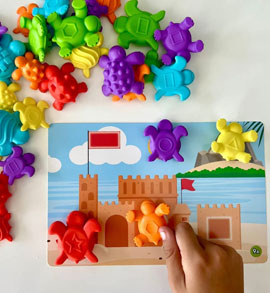 Tactile Turtles Math Activity Set