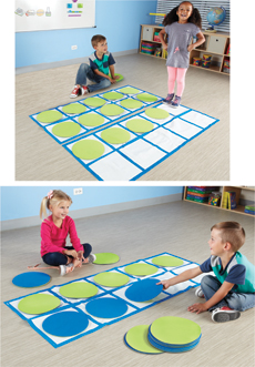 Ten-Frame Floor Mat Activity Set