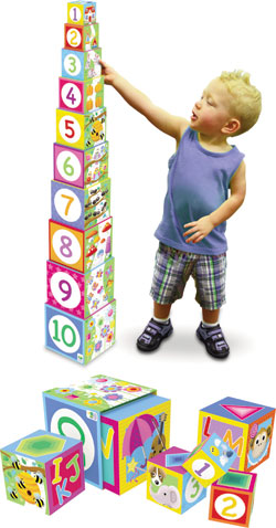 <font color=red>NEW!  </font> Stacking Cubes