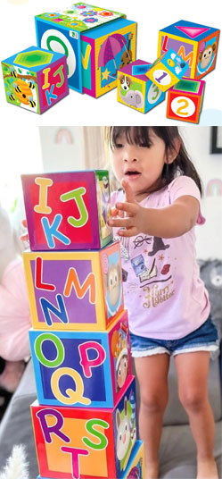 <font color=red>NEW!  </font> Stacking Cubes