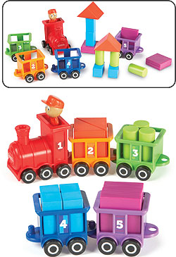 <font color=red>NEW!  </font> Count & Color Choo Choo