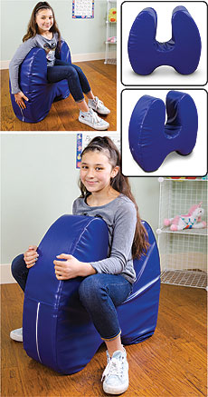 <font color=red>NEW!  </font> Sensory Soft Squeeze Seat
