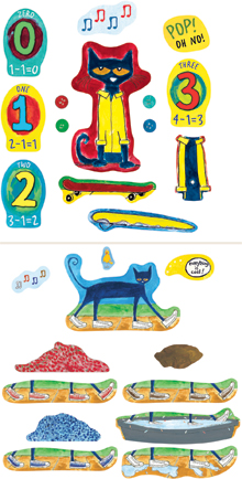 Pete the Cat Felt Sets (Pre-cut!)