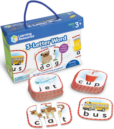 3-Letter Word Puzzle Cards