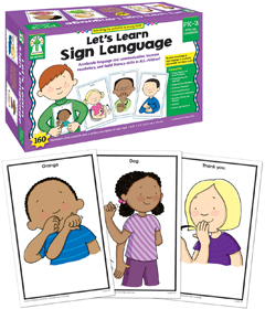 Let's Learn Sign Language Cards