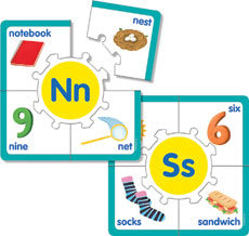 Learning Puzzles - Beginning Sounds