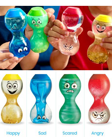 <font color=red>NEW!  </font> Express Your Feelings Sensory Bottles